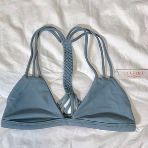 CITRINE - Cumberland Bikini Top Grey - SMALL